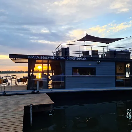 Seezeit Im Hausboot Mit Kamin & Sauna