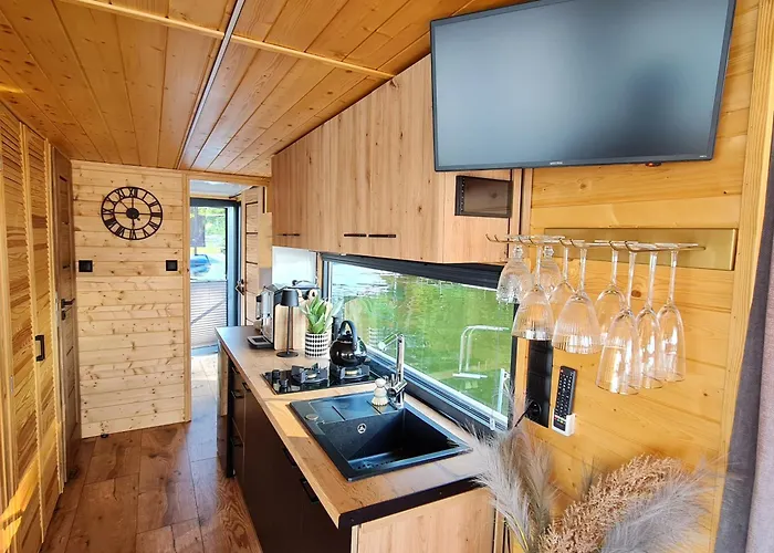 بوتيل Seezeit Im Hausboot Mit Kamin & Sauna *